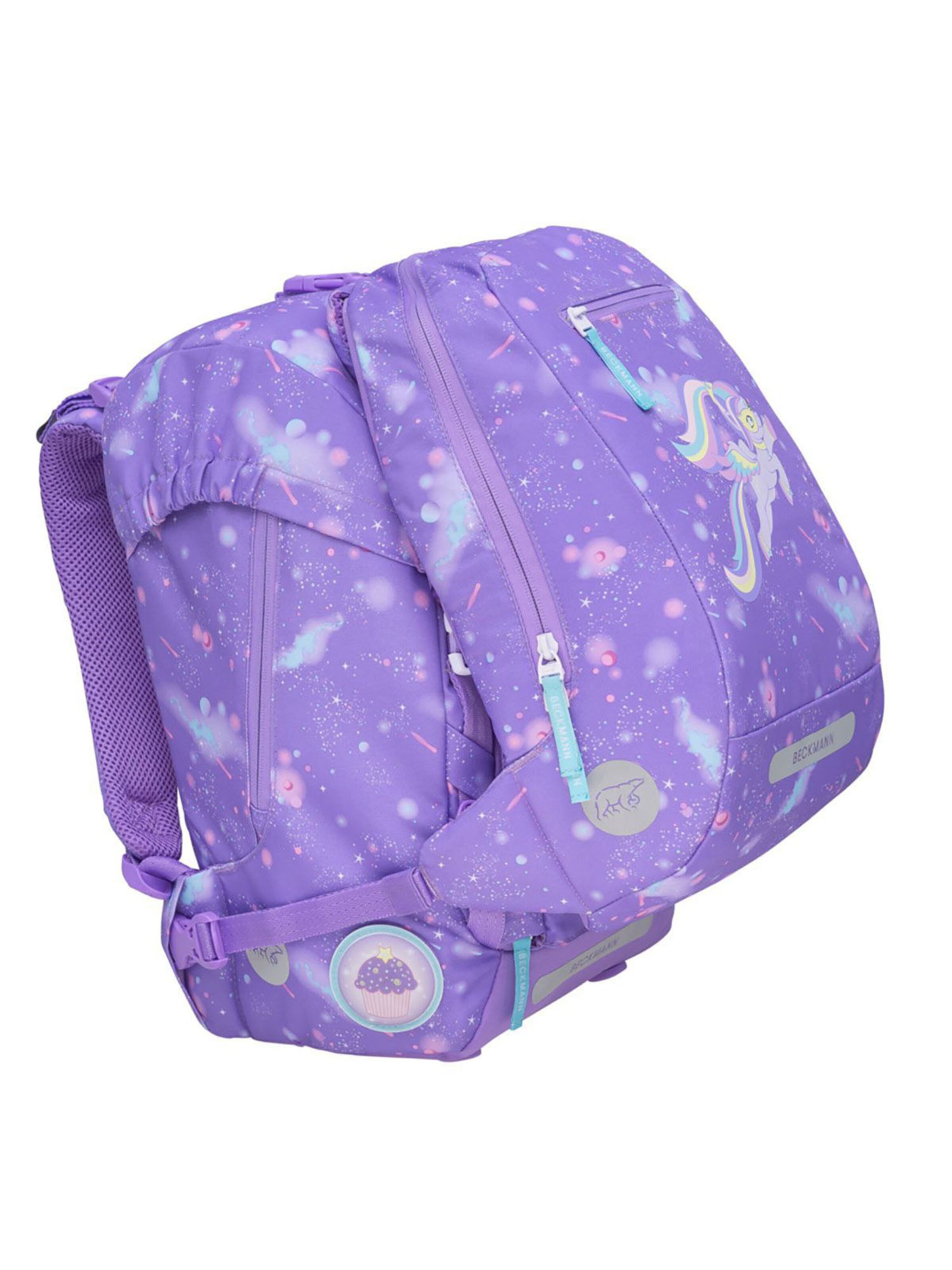 BECKMANN Backpack 'Classic' in Purple