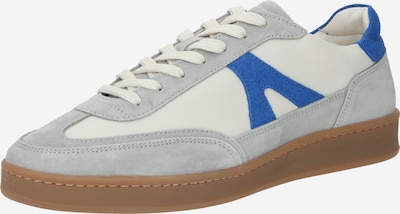 Garment Project Sneakers 'Liga' in Royal blue / Grey / White, Item view