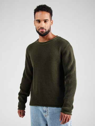ABOUT YOU Pullover 'Carlos' i grøn: forside