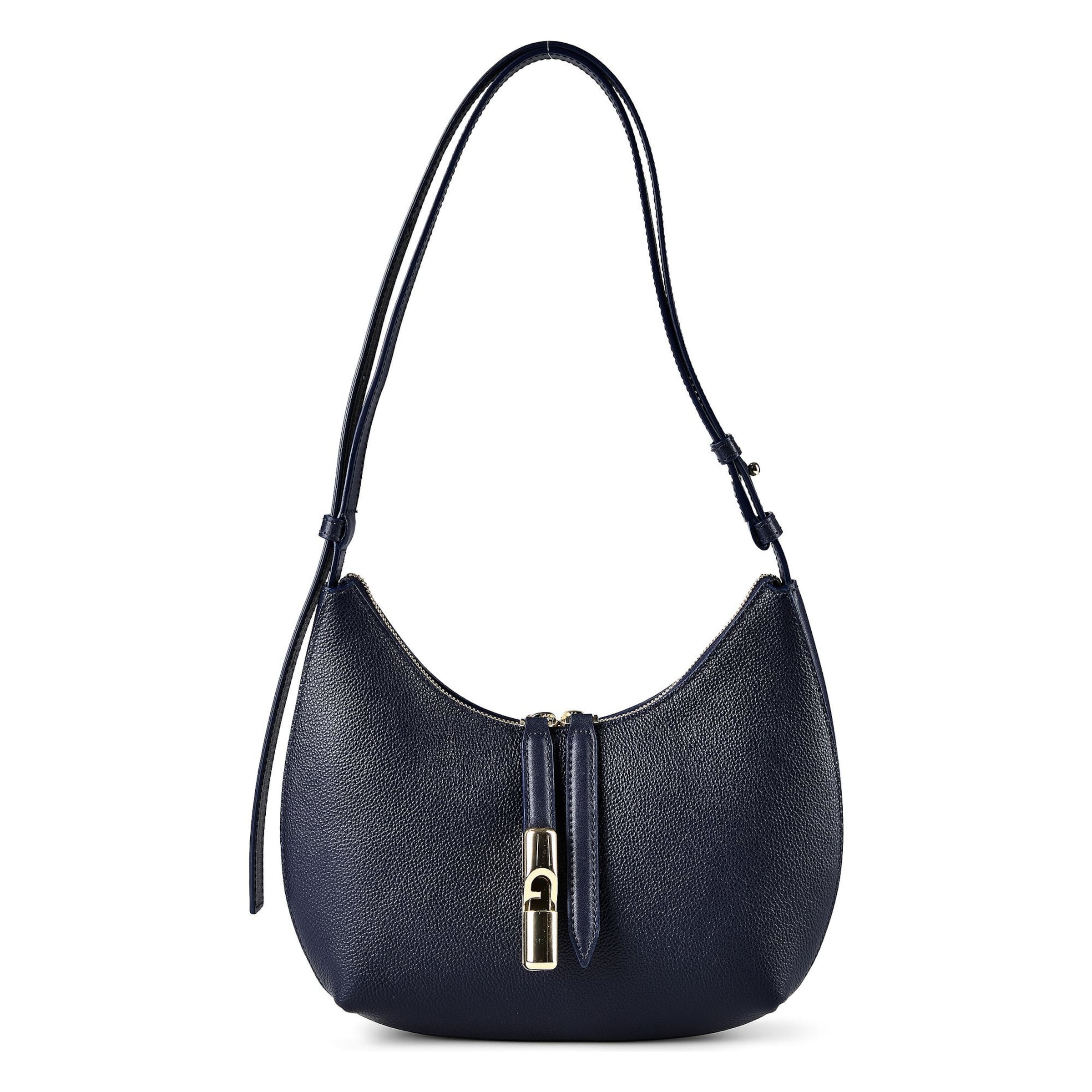 FURLA Schoudertas 'Goccia' in Blauw: voorkant
