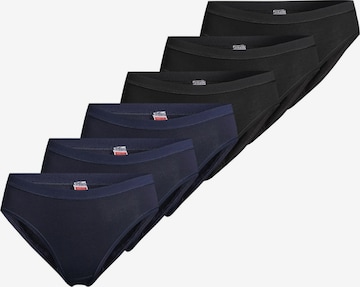 CON-TA Slip 'Feinripp' in Blau: Vorderseite