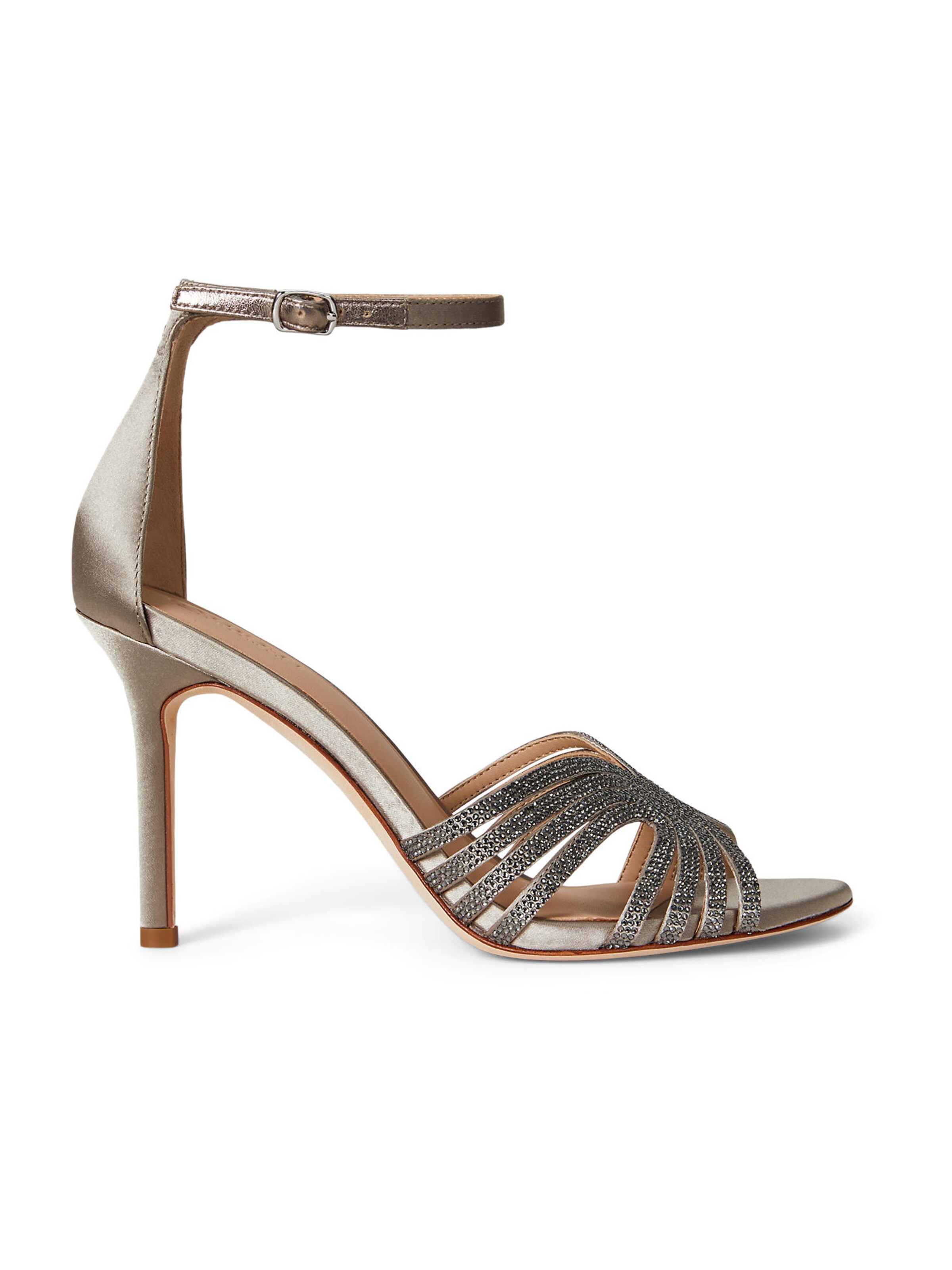 Lauren Ralph Lauren - Sandalias con hebilla 'ALLIE' en marrón