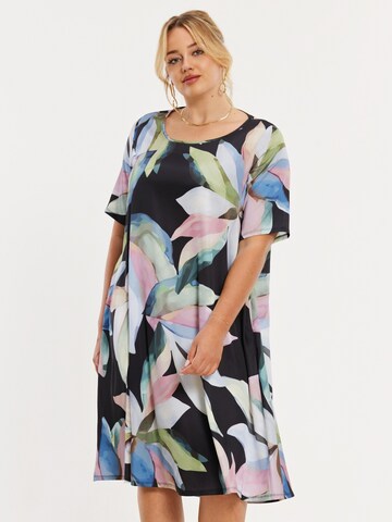 YOEK Jurk in Zwart: voorkant