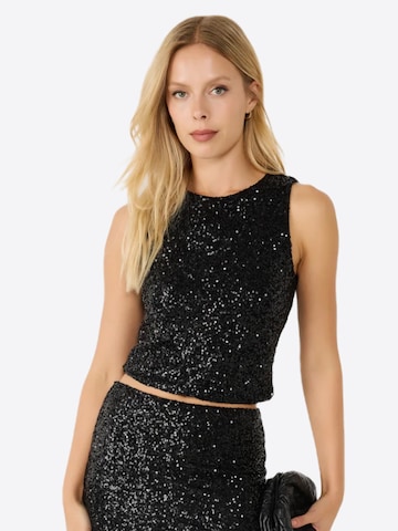 No Matter What Blouse body in Zwart: voorkant