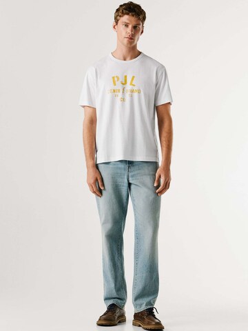 T-Shirt 'Gunner' Pepe Jeans en blanc