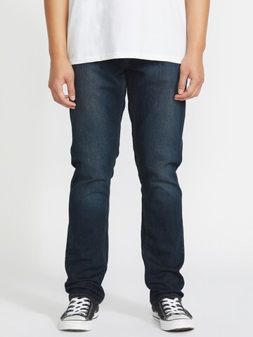 Volcom Slimfit Jeans 'Vorta' in Blau: Vorderseite