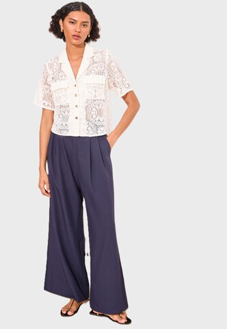 Lipsy Blouse in Beige: voorkant