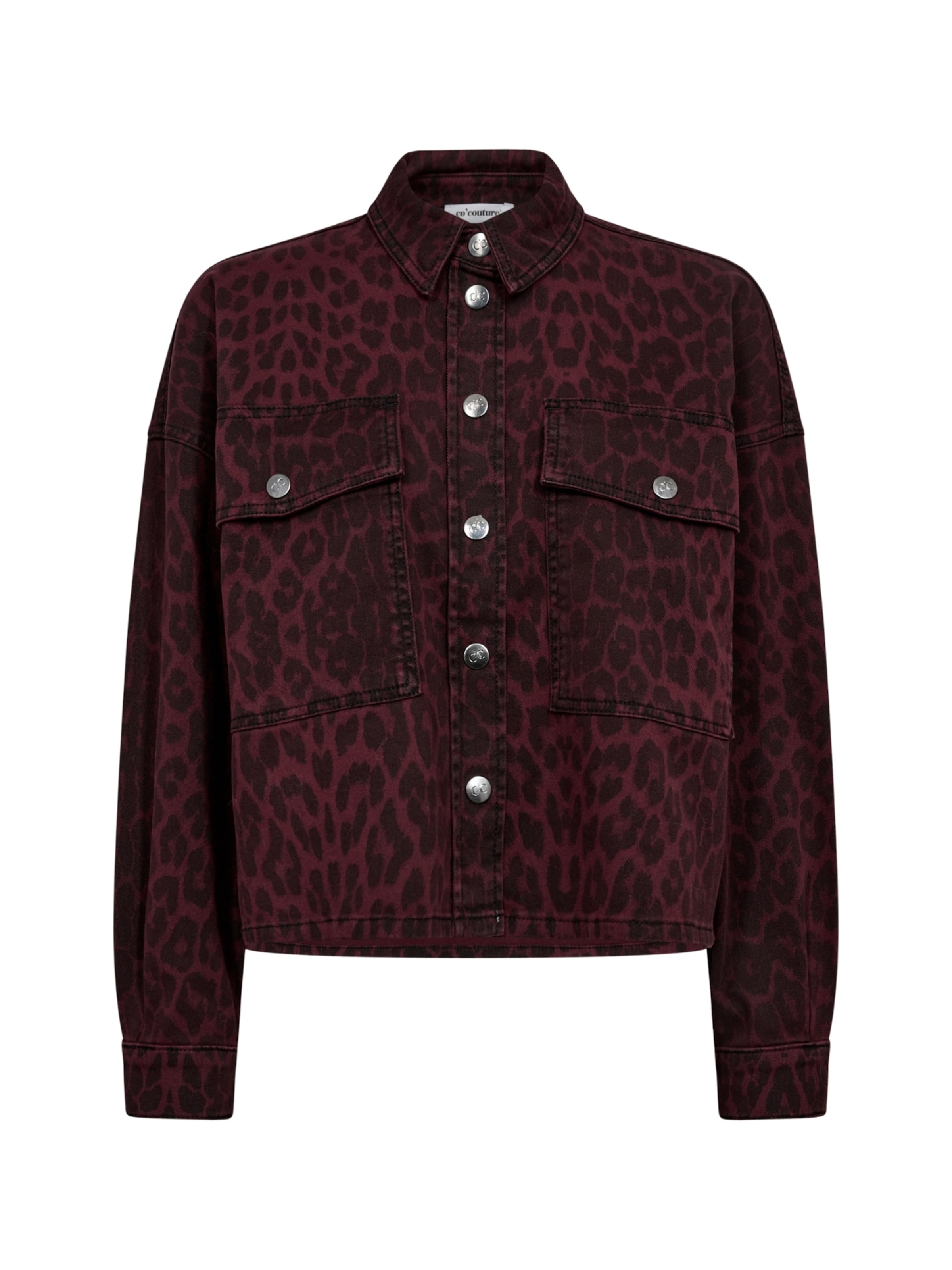 co'couture Shirt 'Leo' in Rot: Vorderseite