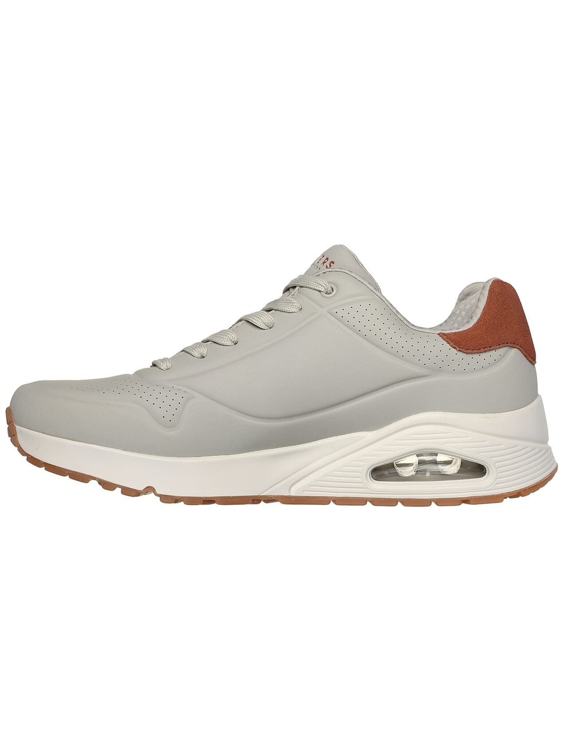 SKECHERS Sportschoen 'Skechers Uno - Suited On Air' in Grijs