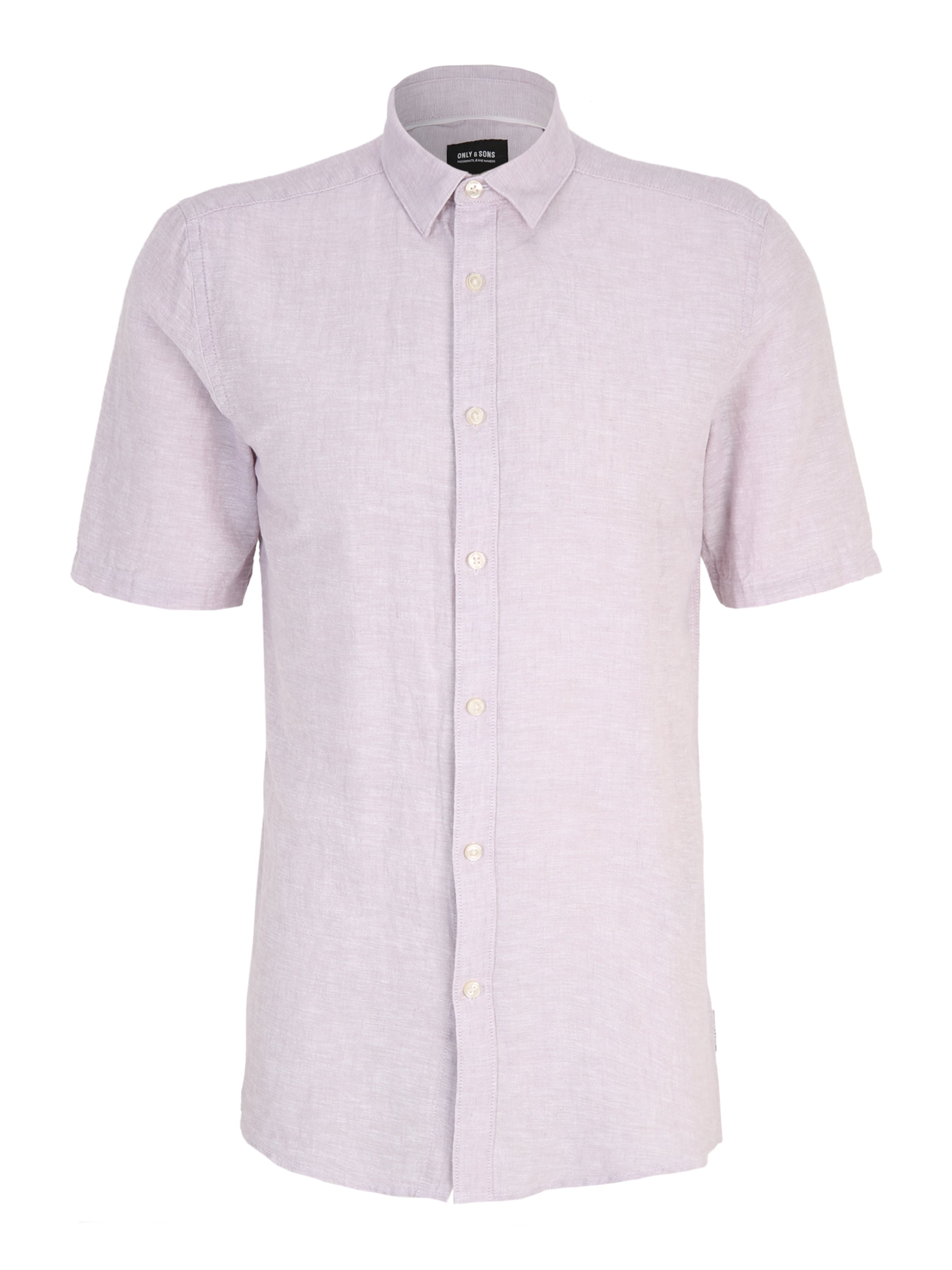 Slim fit Cămașă 'Caiden' de la Only & Sons pe mov: față