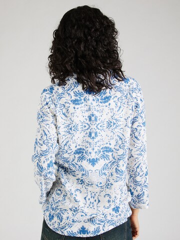 Bianco Lucci Blouse in Blauw