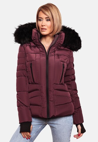 NAVAHOO Winter jacket 'Adele' in Red: front