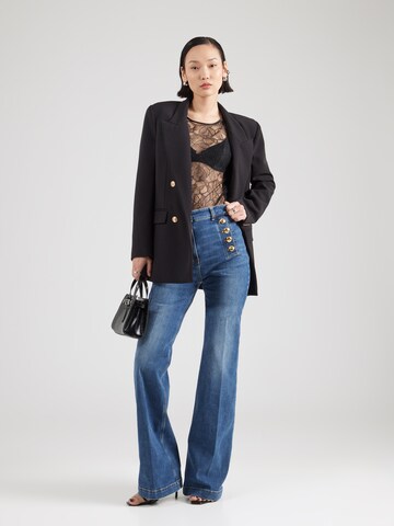 Elisabetta Franchi Flared Jeans in Blauw