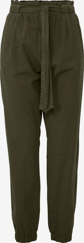 Oxmo Pleat-Front Pants 'Lennja' in Green: front