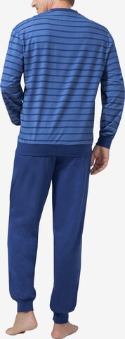 HAJO Pyjama lang in Blauw