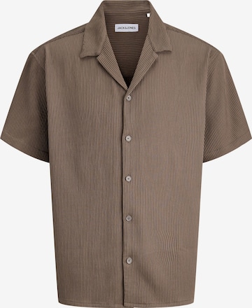 JACK & JONES - Camisa 'JJEHarrison' en marrón: frente