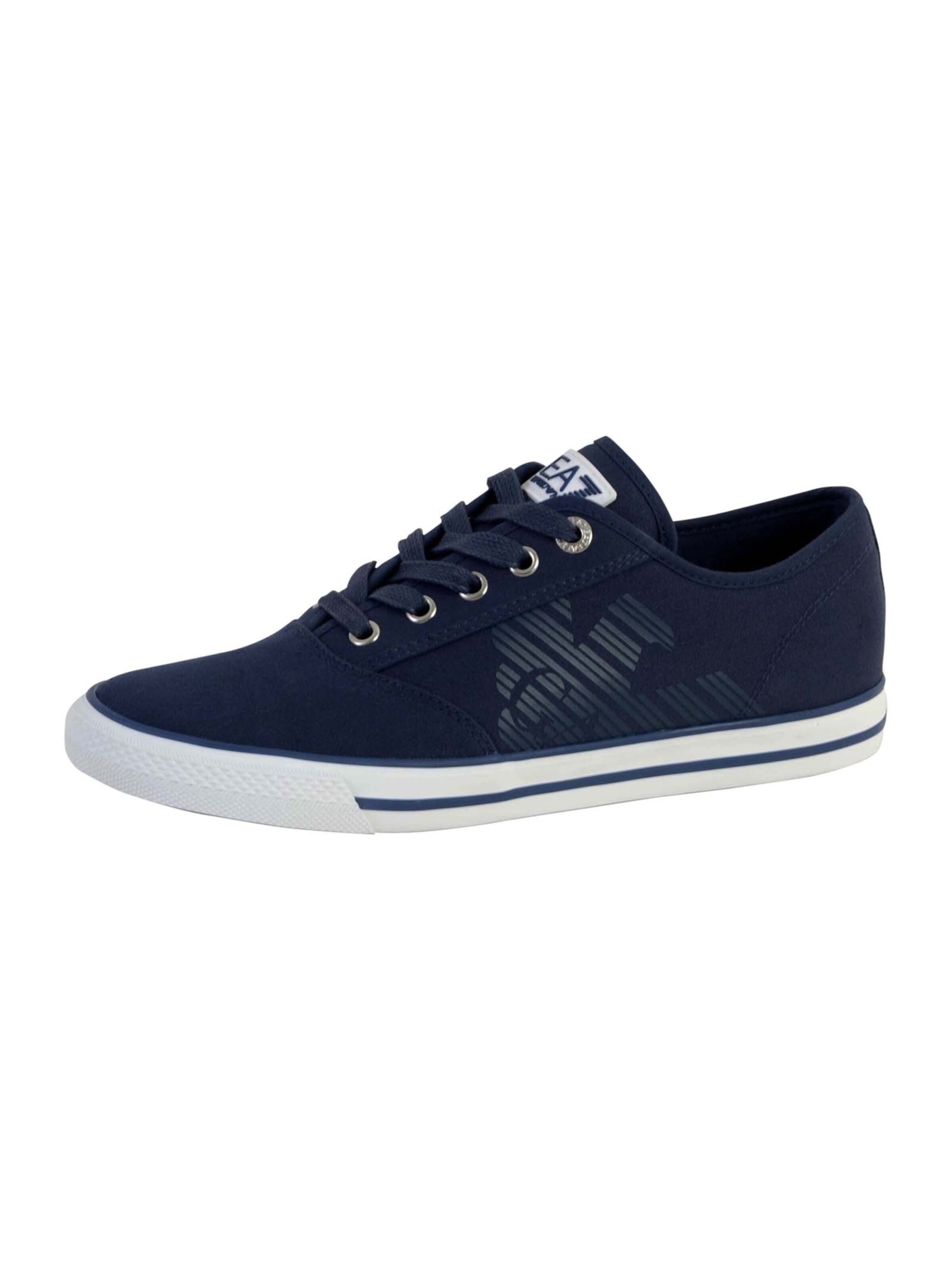 Chaussure de sport à lacets EA7 Emporio Armani en bleu
