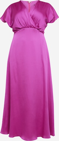 SWING Curve Suknia wieczorowa w kolorze fioletowy: przód
