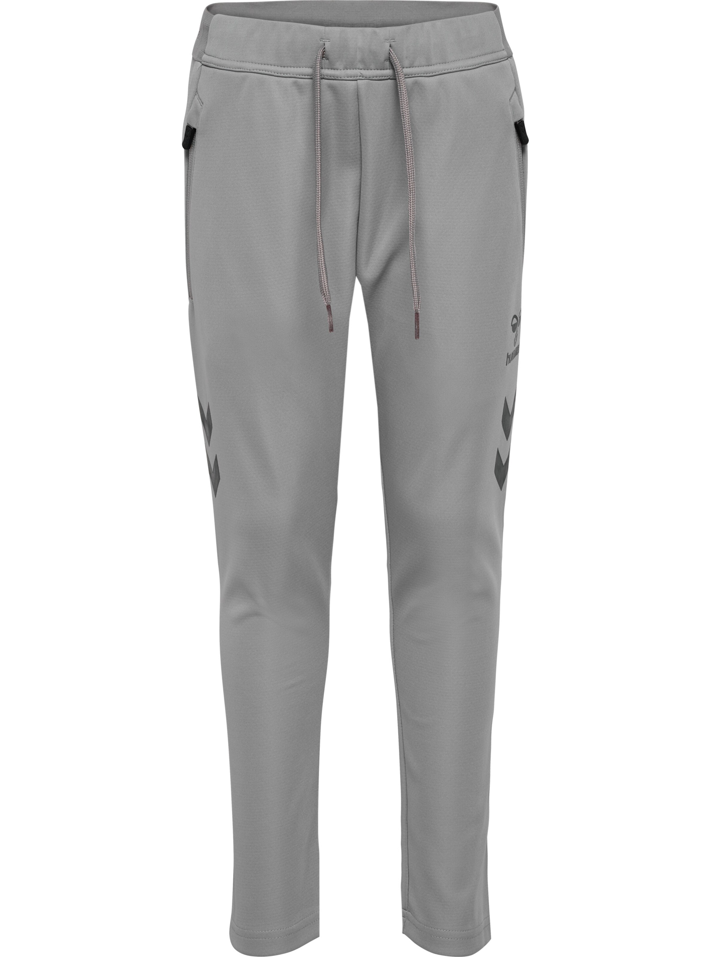 Hummel Regular Broek 'Cima 2.0' in Grijs: voorkant
