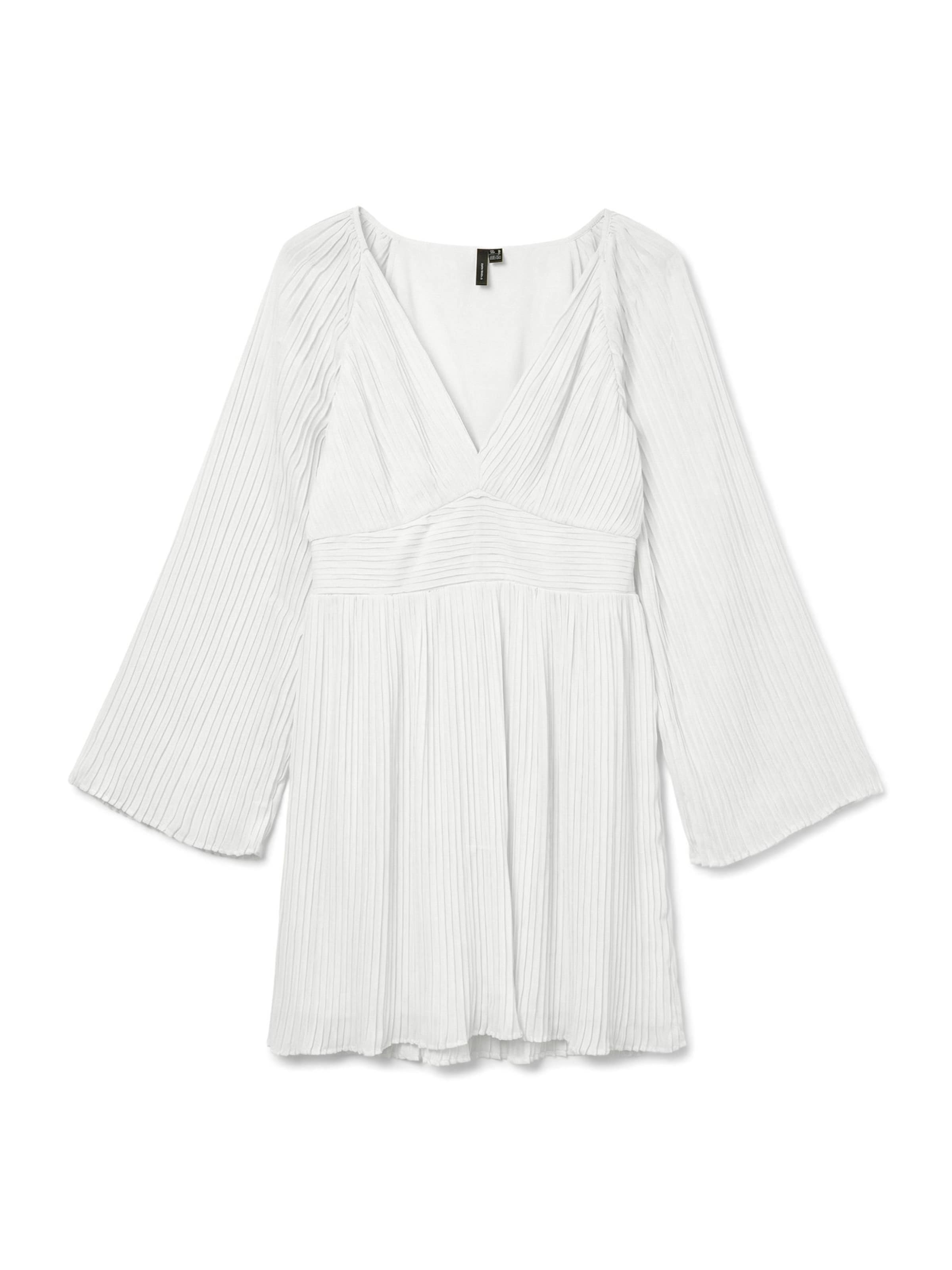 VERO MODA - Vestido 'VMDora' en blanco: frente