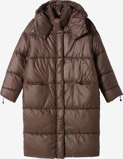Bershka Winter coat in Chestnut brown, Item view
