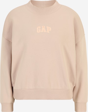 Gap Petite Sweatshirt 'FRANCHISE' in Pink: front