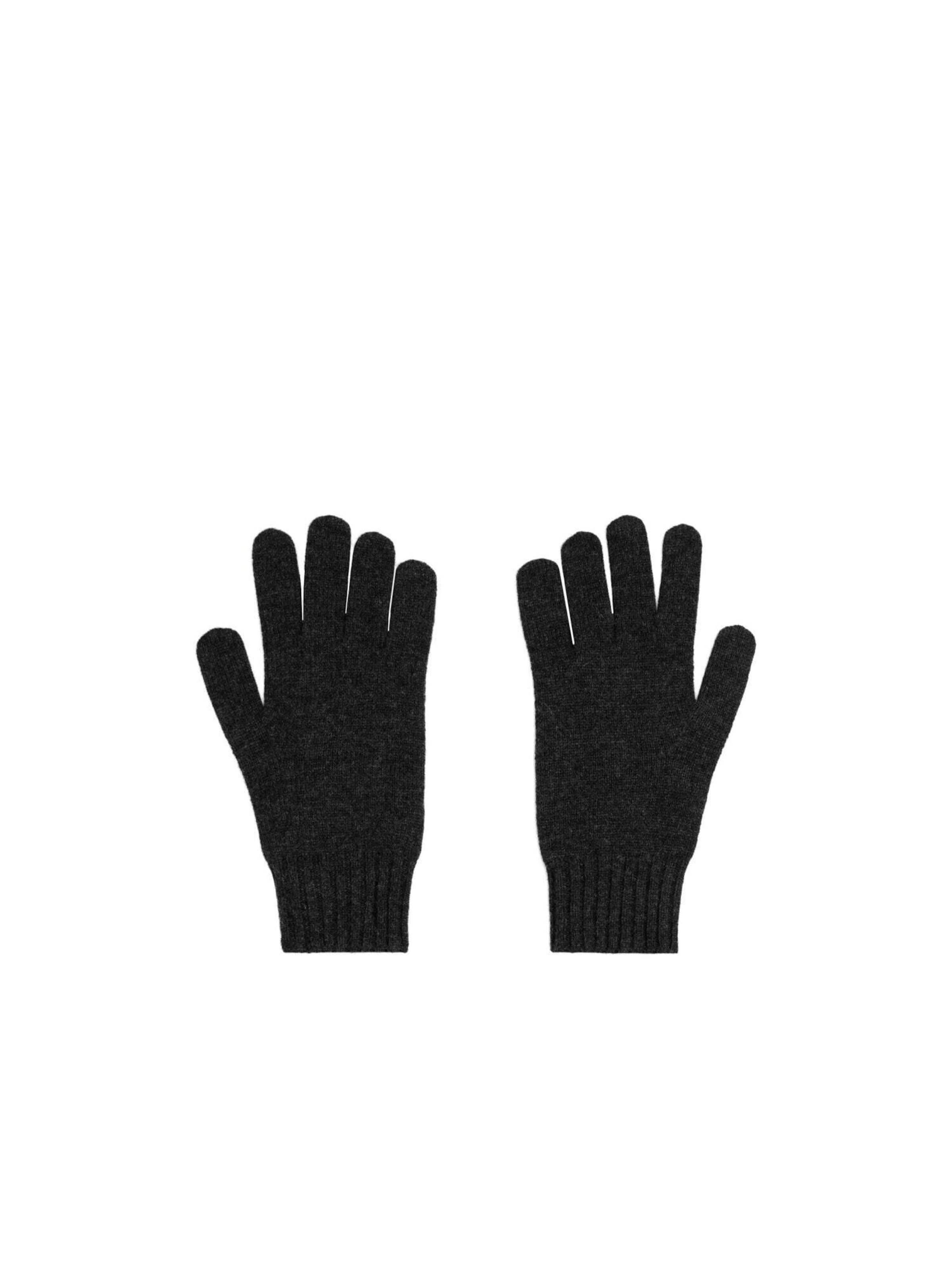 Scalpers Fingerhandschuhe in Grau: Vorderseite