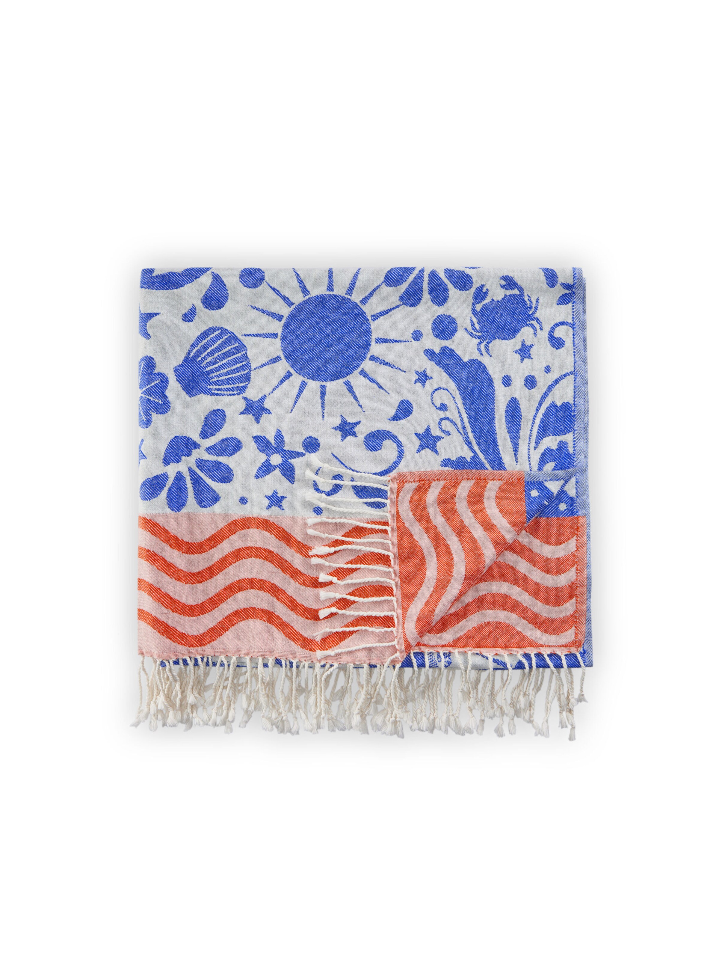 Serviette de plage CODELLO en bleu