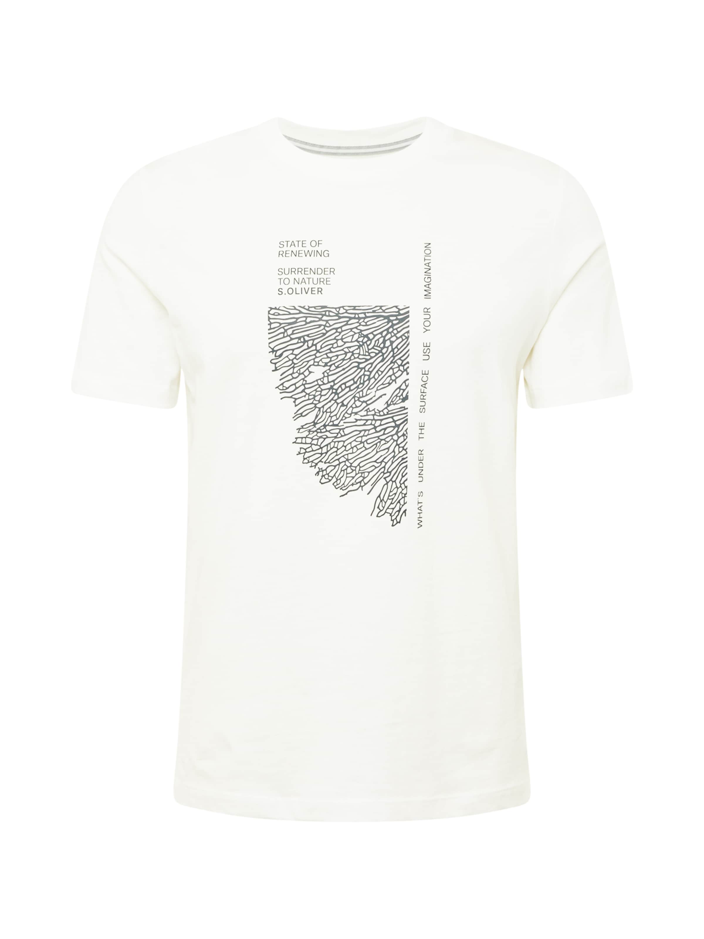 s.Oliver Shirt in White: front
