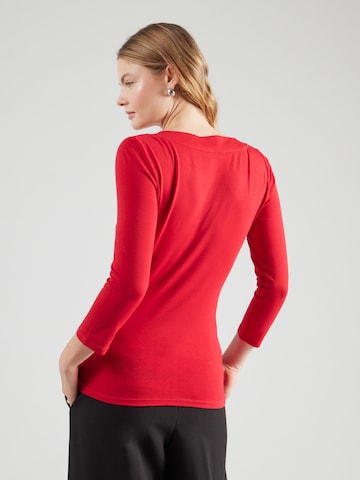 Lauren Ralph Lauren T-shirt 'ALAYJA' i röd