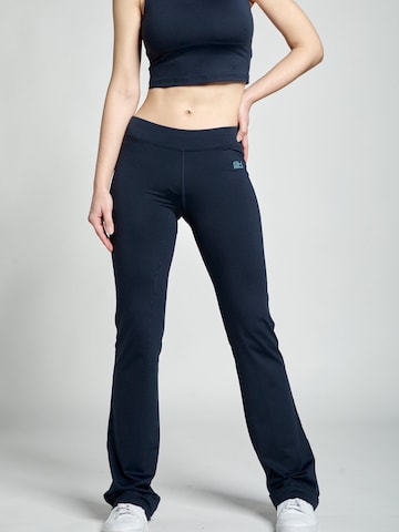 SPORTKIND Regular Workout Pants 'Jazzpants 34 Inch' in Blue: front