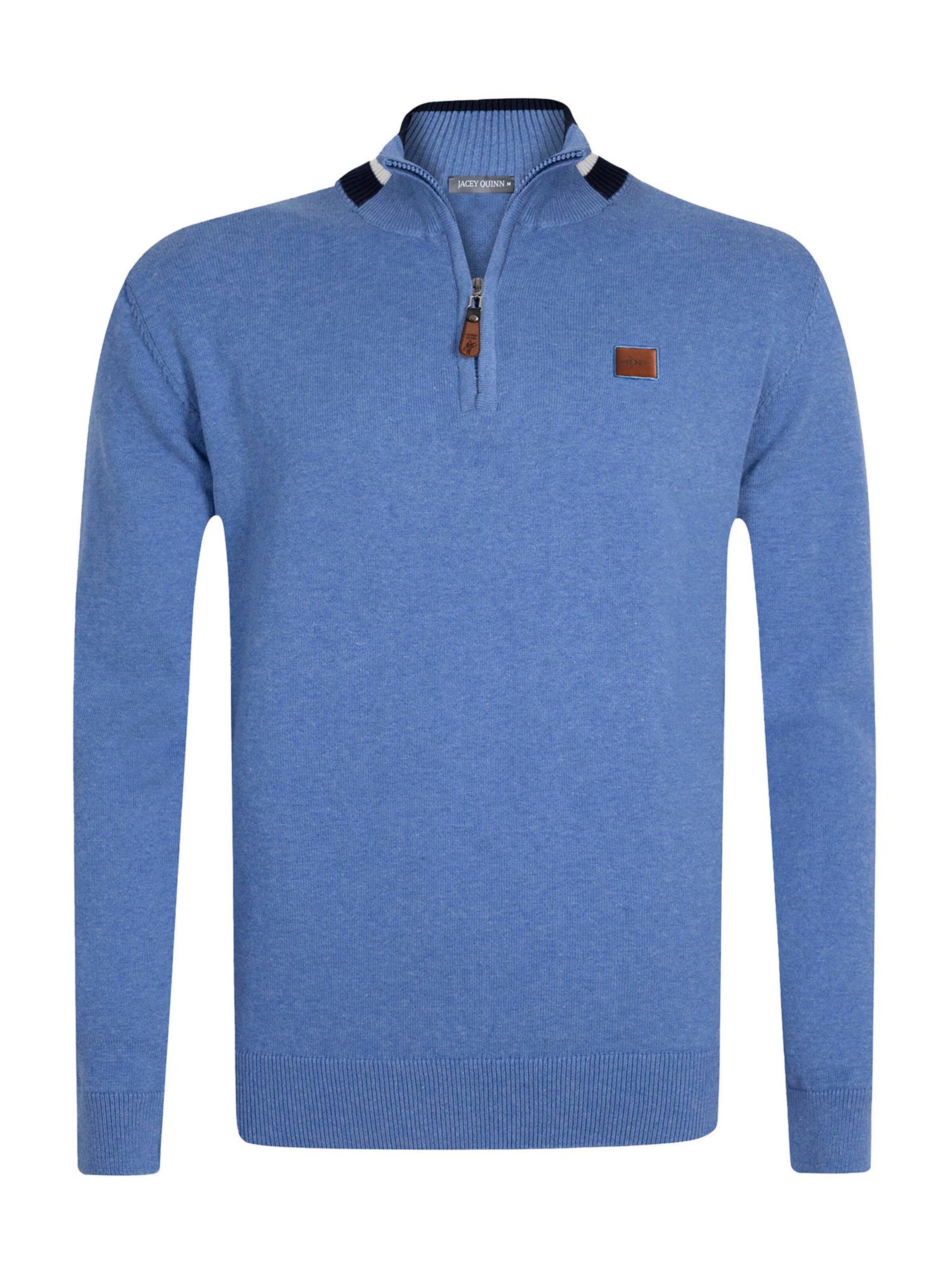 Pull-over Jacey Quinn en bleu : devant