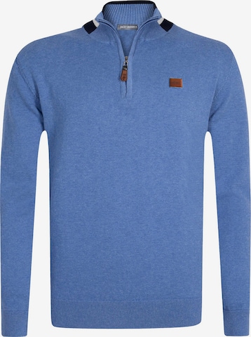 mėlyna Jacey Quinn Megztinis: priekis