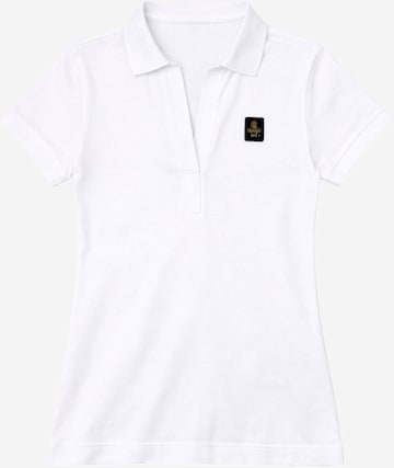 Refrigiwear Shirt 'FLORA POLO' in White: front