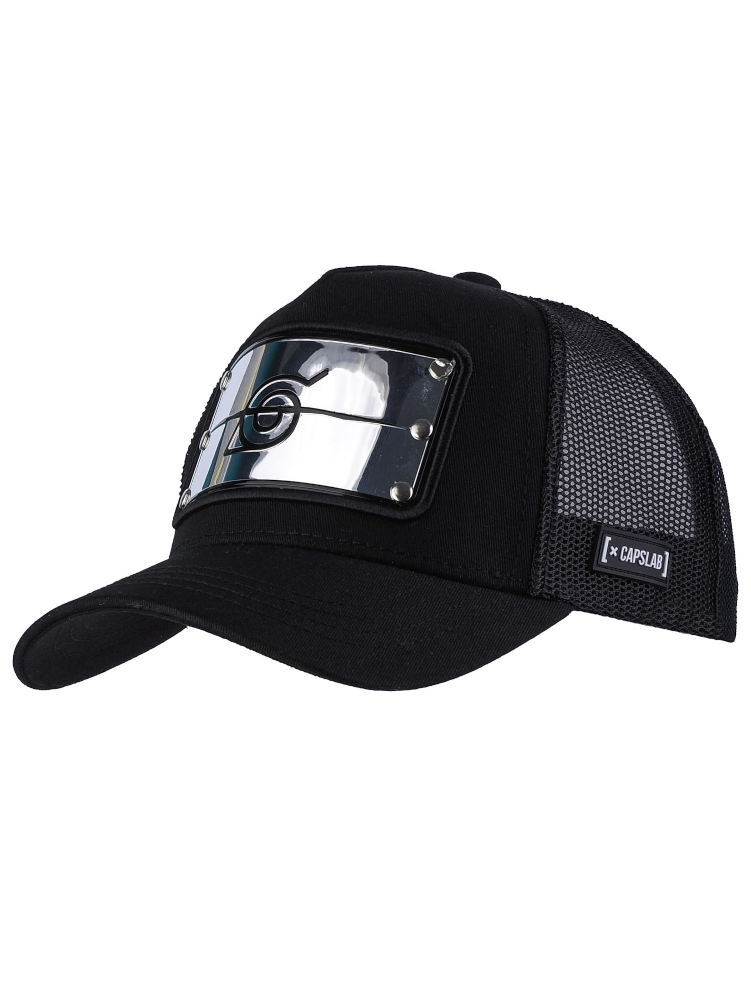 Capslab Cap 'Freegun Naruto Shippuden' in Black: front