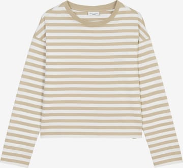 T-shirt Marc O'Polo DENIM en beige : devant