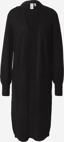 Y.A.S Knit Cardigan 'Julietta' in Black: front