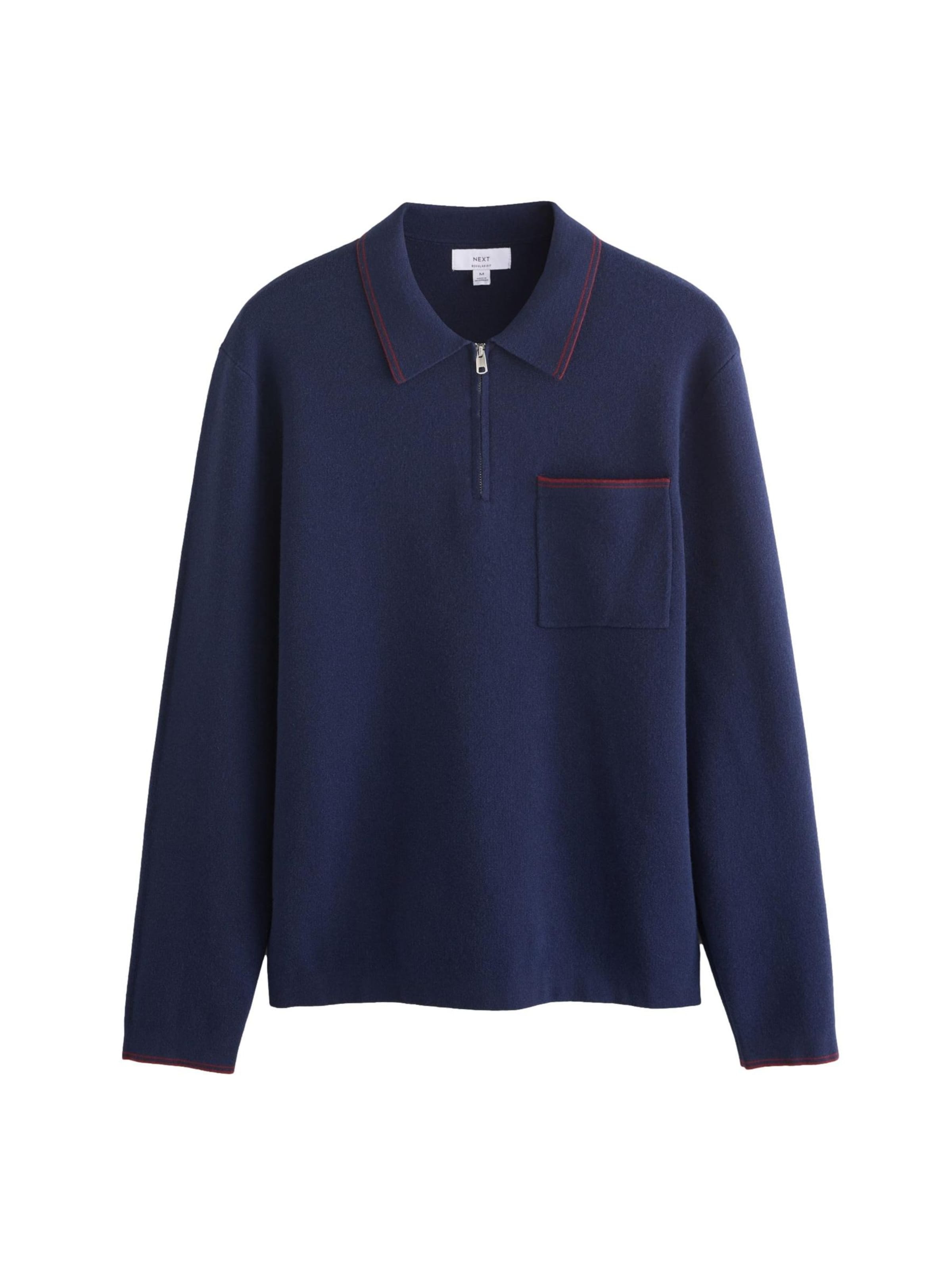 Pull-over 'N. Premium' Next en bleu : devant