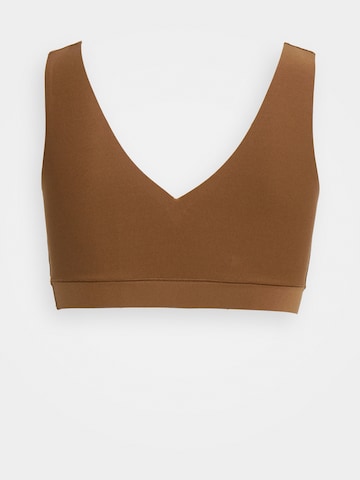 Chantelle Bustier Nedrček | rjava barva