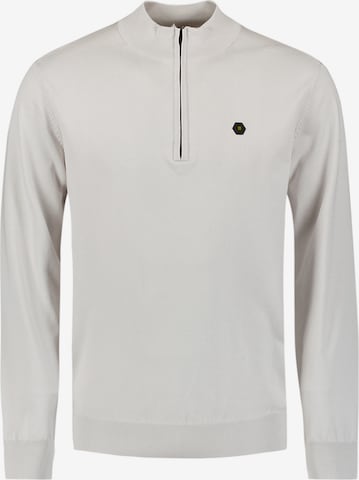 No Excess Sweater in Grey: front