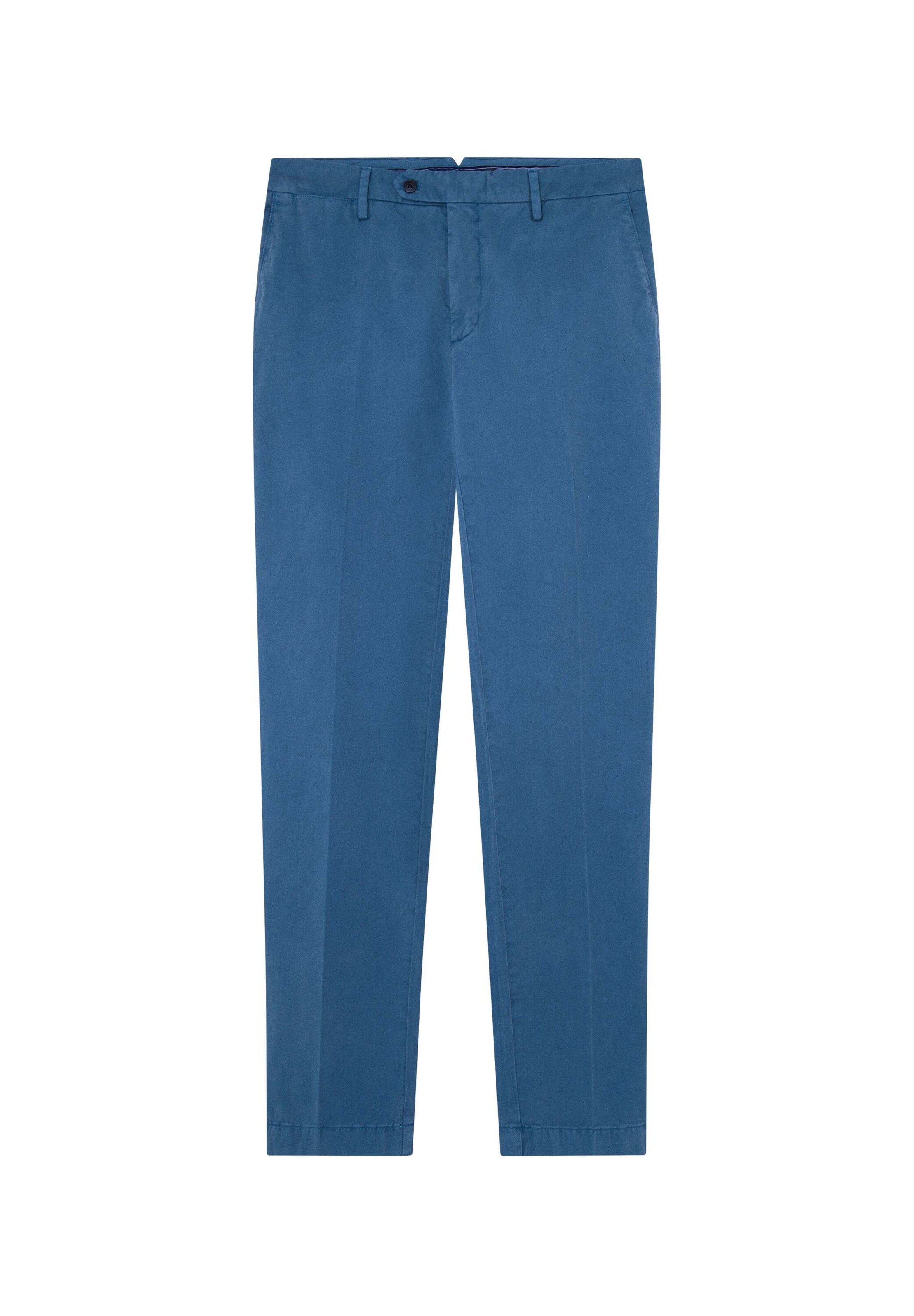 Hackett London Chino Pants 'Sanderson' in Blue: front