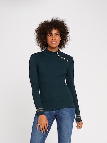 Morgan Sweater '192-MAVAO.N' in Green: front