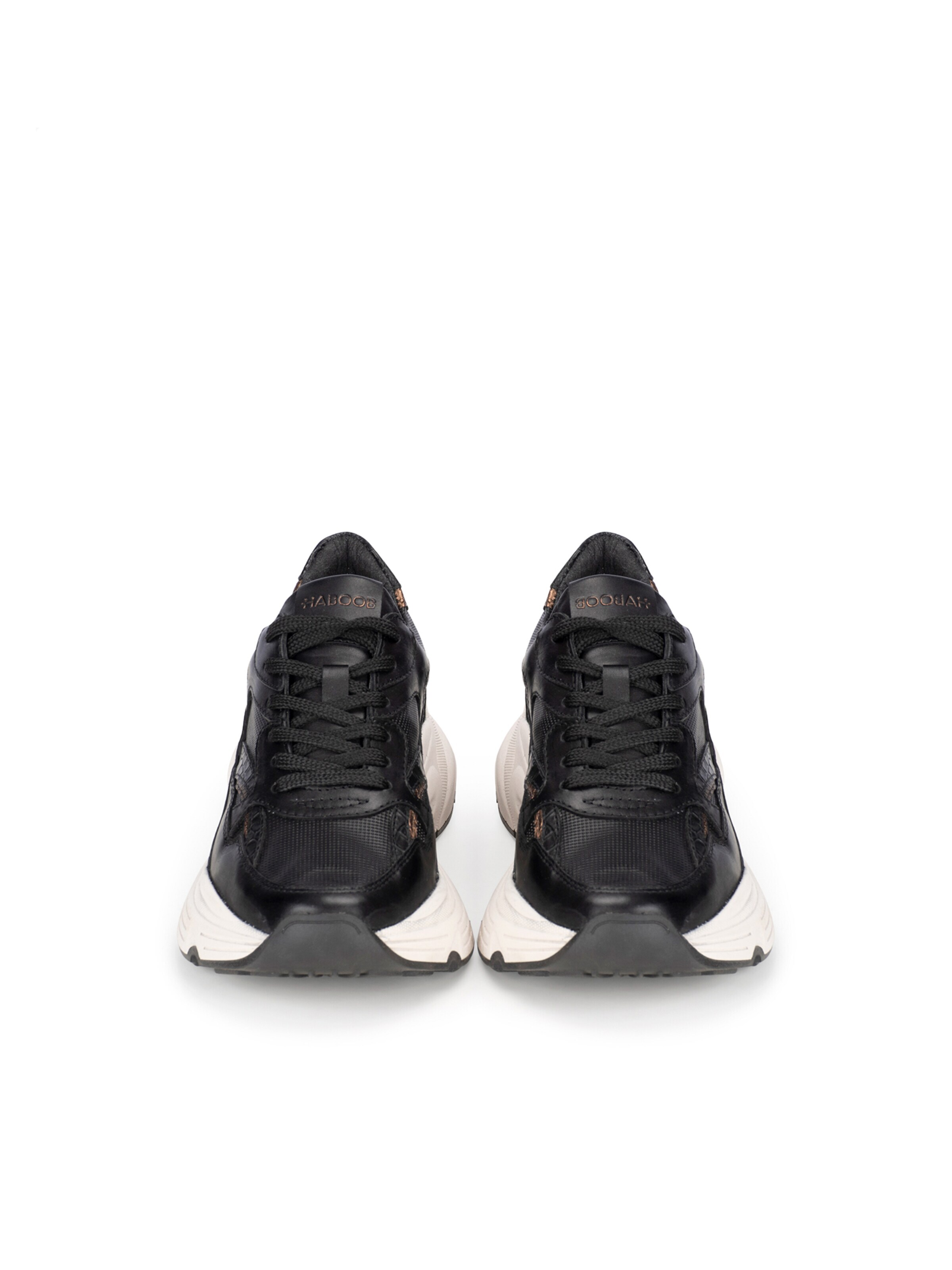 Haboob Sneakers laag 'LouLou' in Zwart