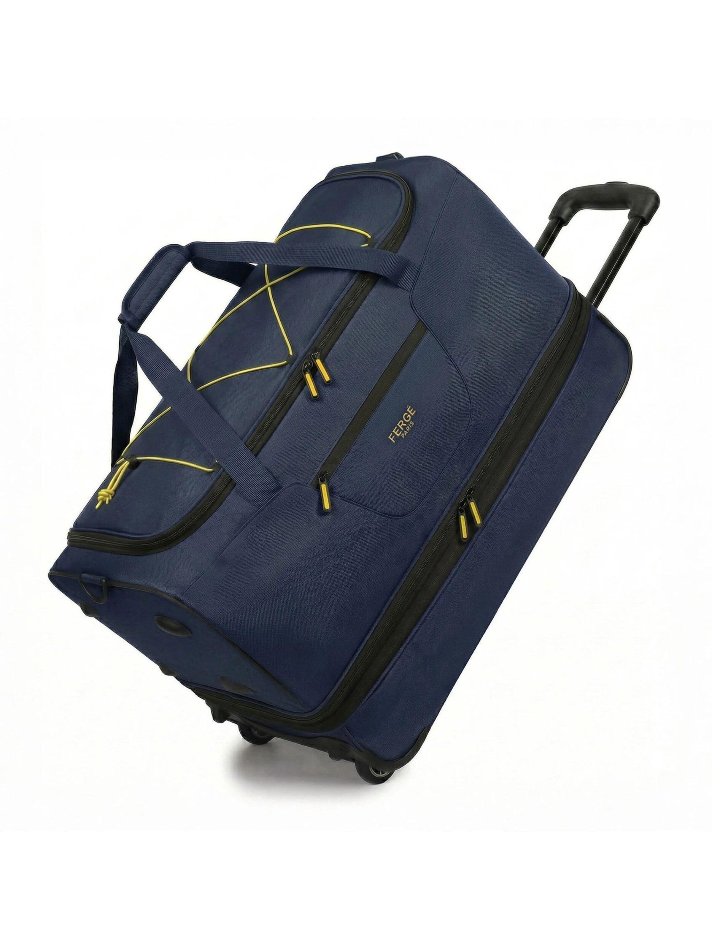 FERGÉ Travel Bag 'PARIS Handgepäck mit Rollen Carry-On' in Blue: front