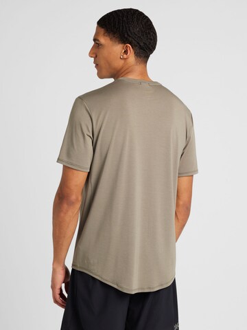 Hoka One One Performance Shirt 'ESSENTIAL' in Grey