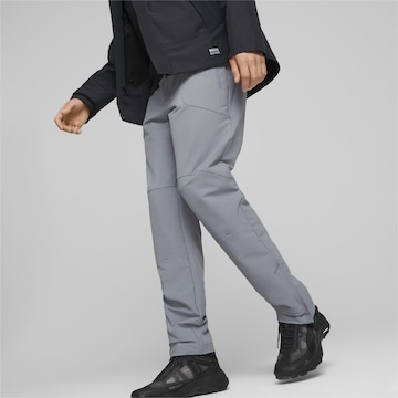 PUMA Regular Sports trousers in Grey: front