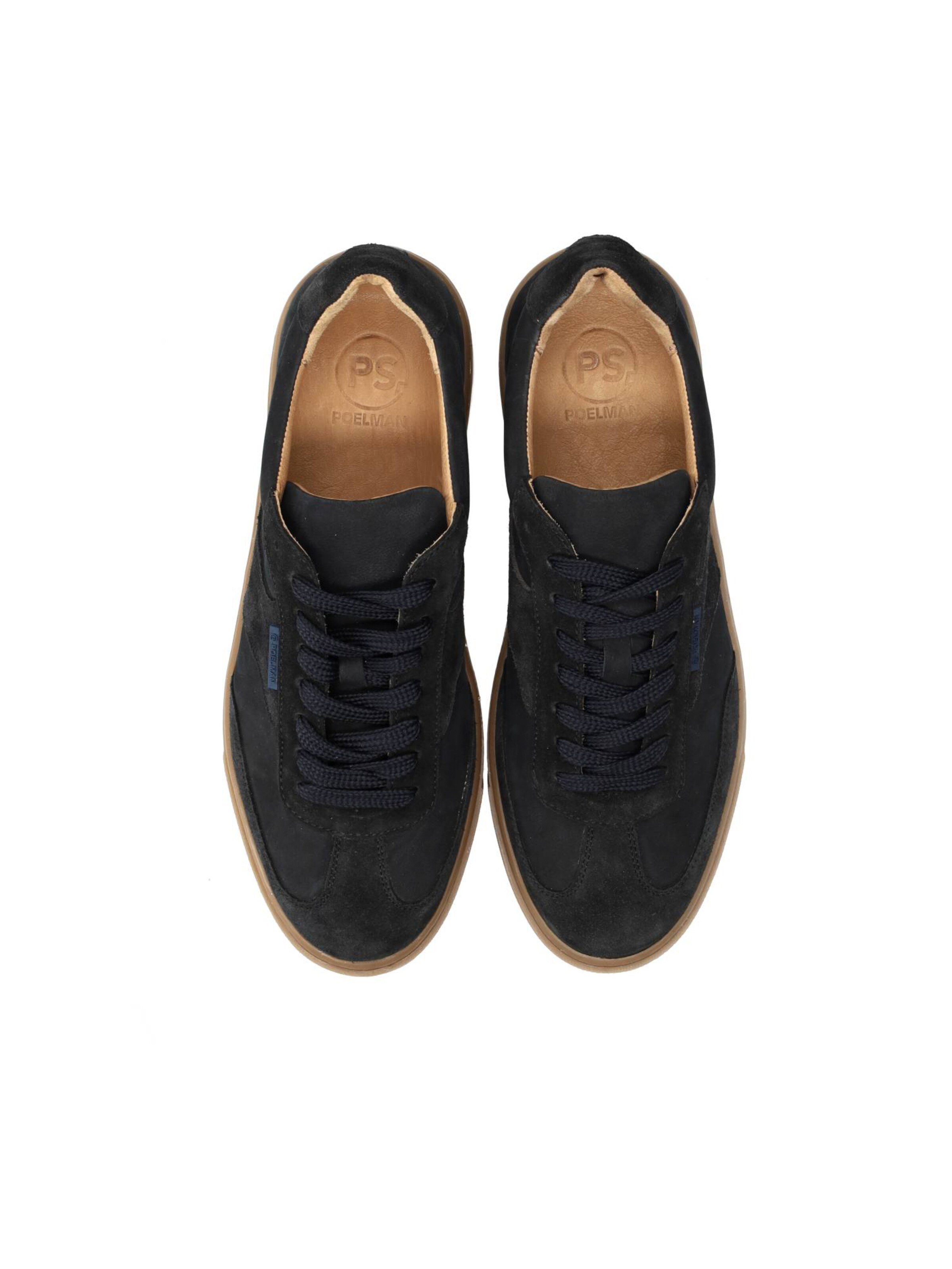 Poelman Platform trainers 'GREGORY' in Blue