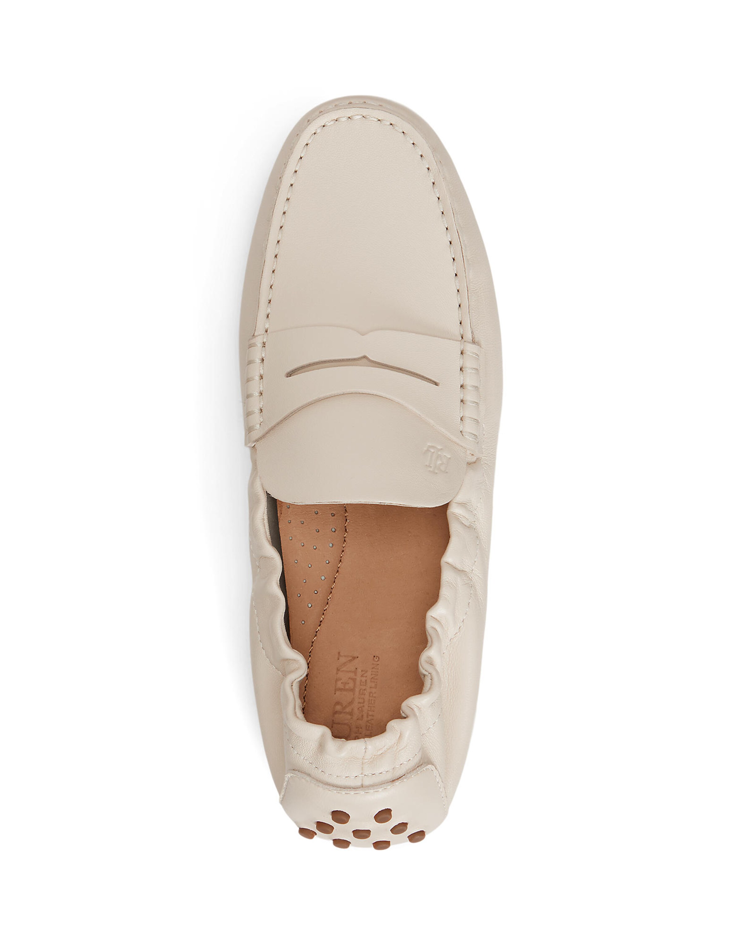 Lauren Ralph Lauren Mokasíny 'WYNNIE' - Biela