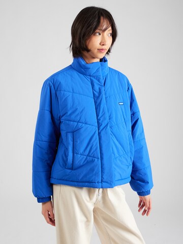 HUGO Between-season jacket 'Falina-1_B' in Blue: front