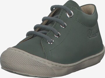 NATURINO First-Step Shoes 'Cocoon' in Green: front